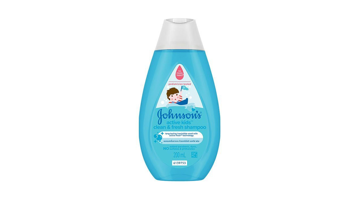 Johnson's Baby Clean Fresh Shampoo 200ml