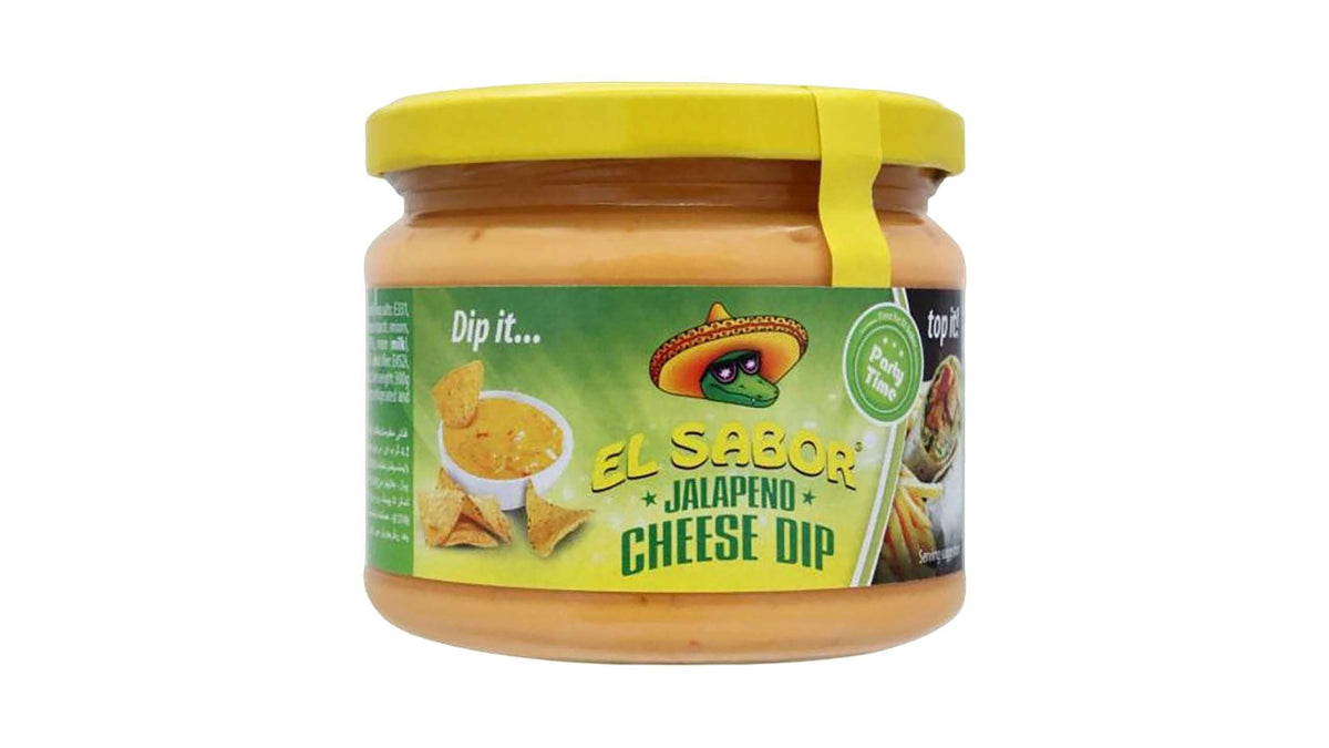EL Sabor Jalapeno Cheese Dip Sauce Imported 300g