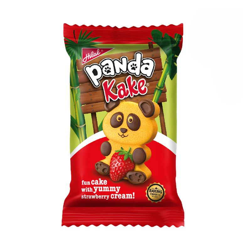 Hilal Food Panda Cake Strawberry 28g