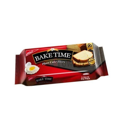 Hilal Bake Time Plain Cake Slices Red 5 Pieces
