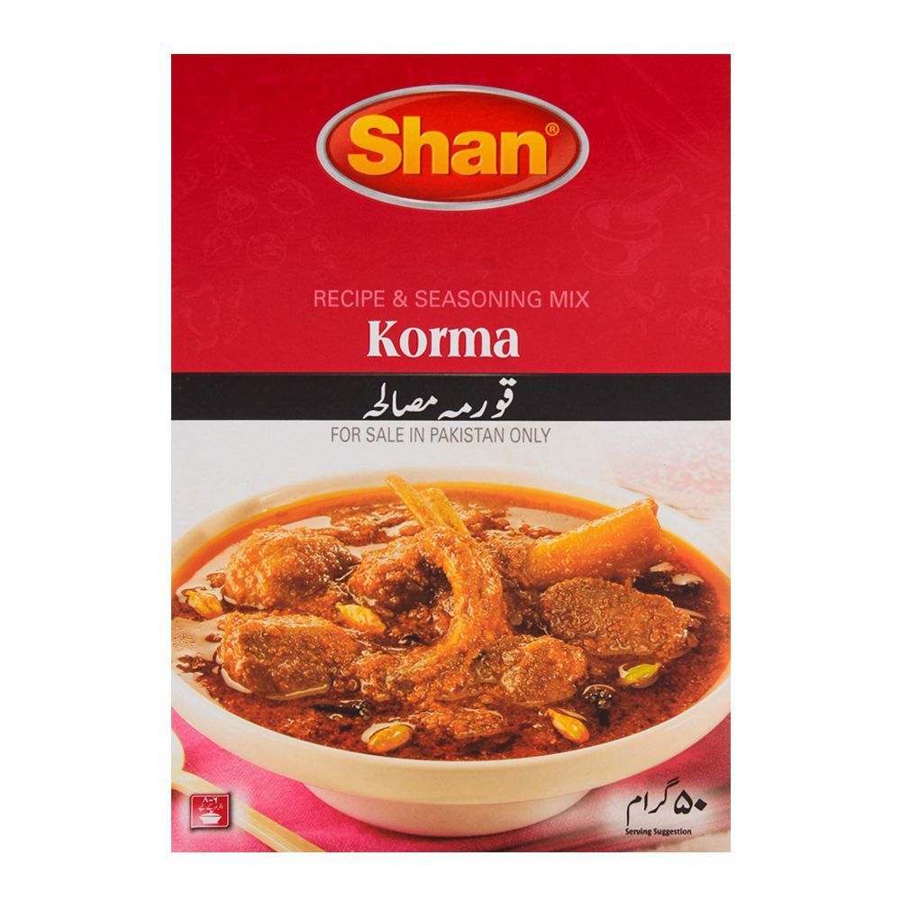 Shan Recipe Korma Masala 4 x 50g