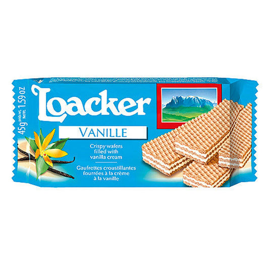Loacker Wafers Vanilla (Imported) 45g