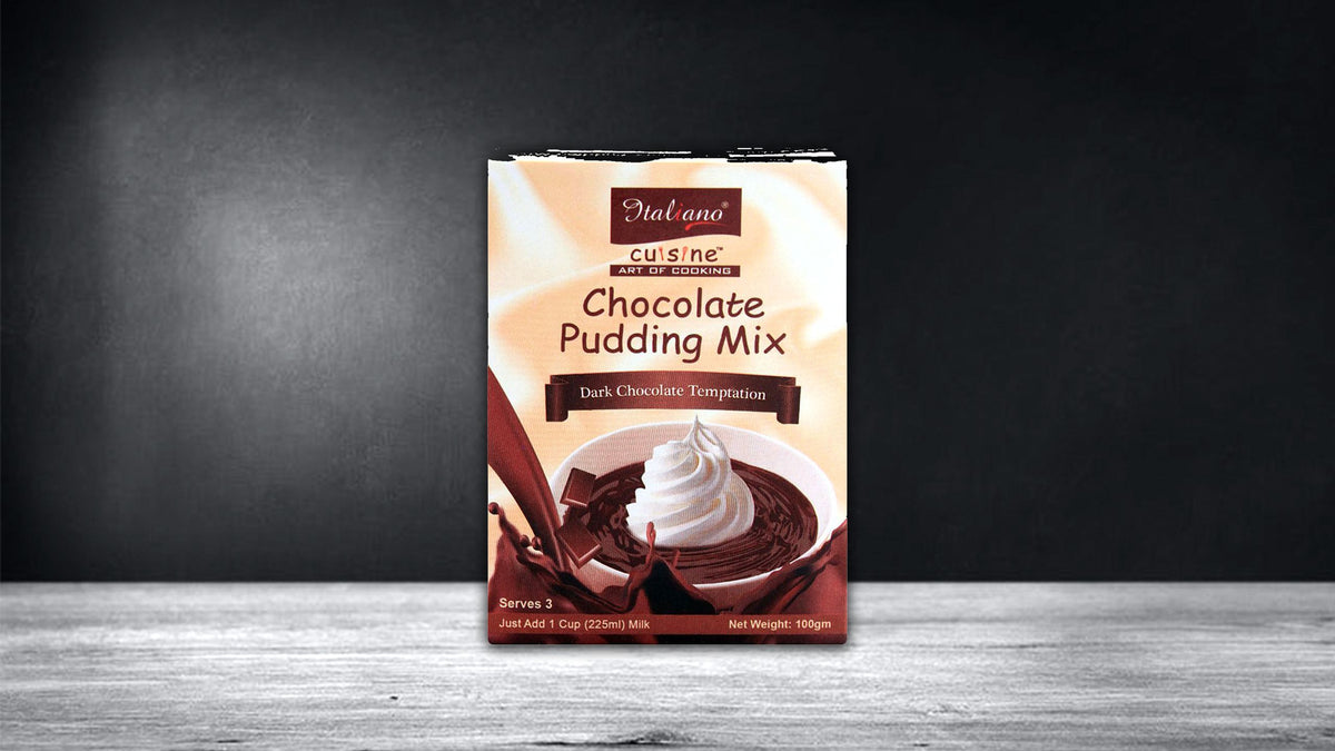 Italiano Pudding Mix Dark Chocolate 100g