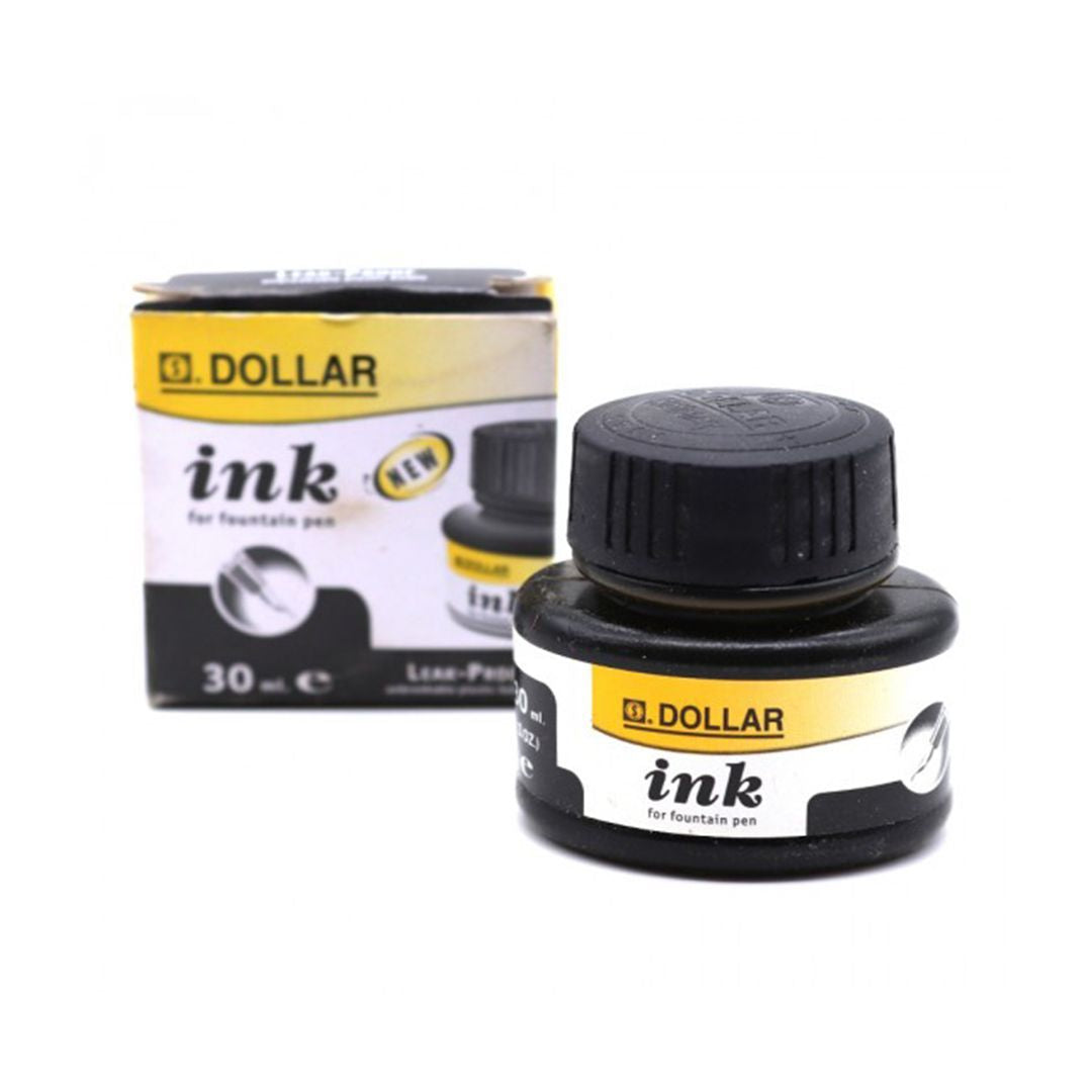 Dollar Fountain Pen Ink Black 30ml