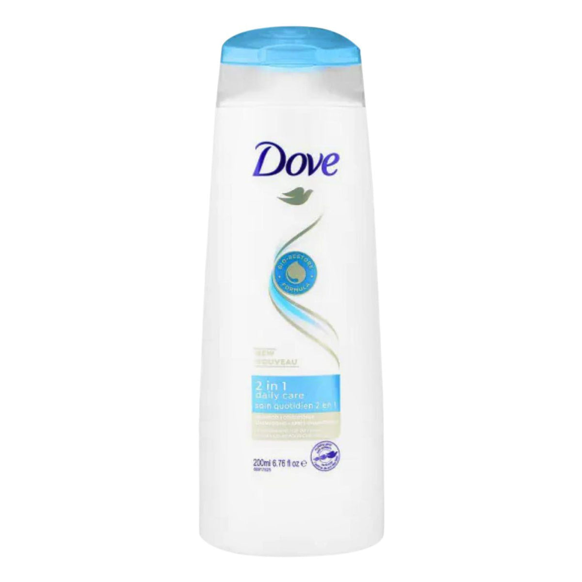 Dove Daily Care (2 in 1) Shampoo + Conditioner 200ml