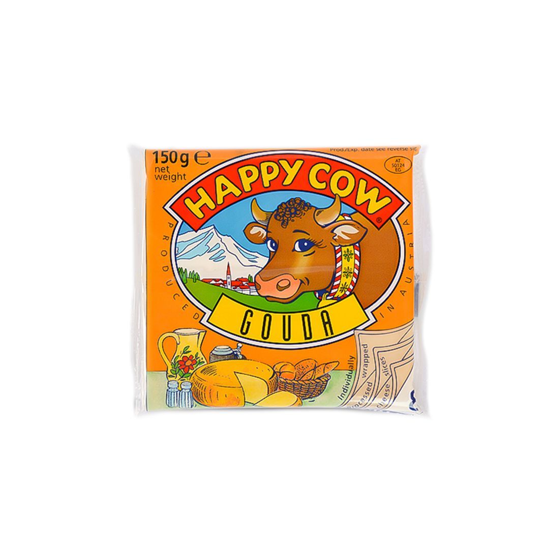 Happy Cow Cheese Gouda Imported (8 Slices) 150g