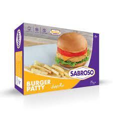 Sabroso Chicken Burger Patty 6 Pieces 370g