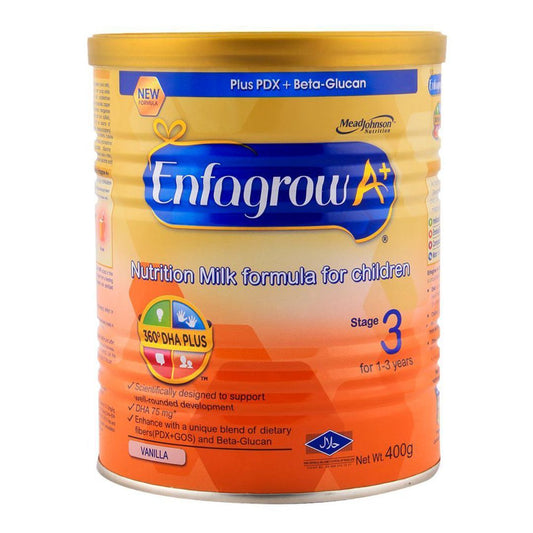 Enfagrow A+ (Stage 3) Mead Johnson Milk Powder Vanilla 400g