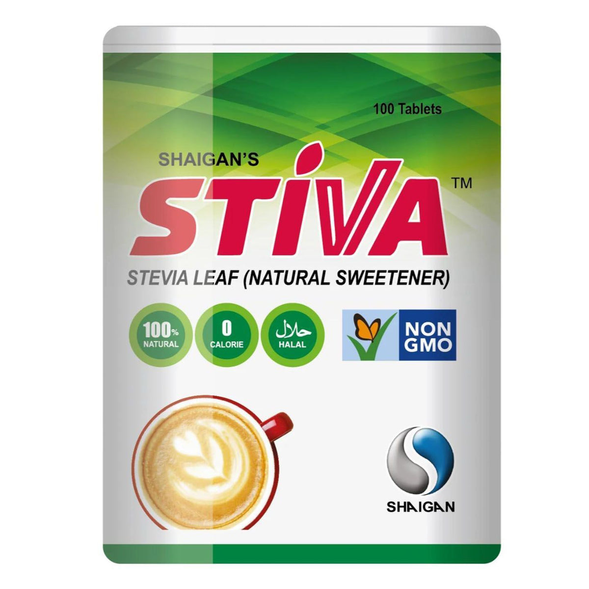 Stiva Natural Sweetener 100 Tablets