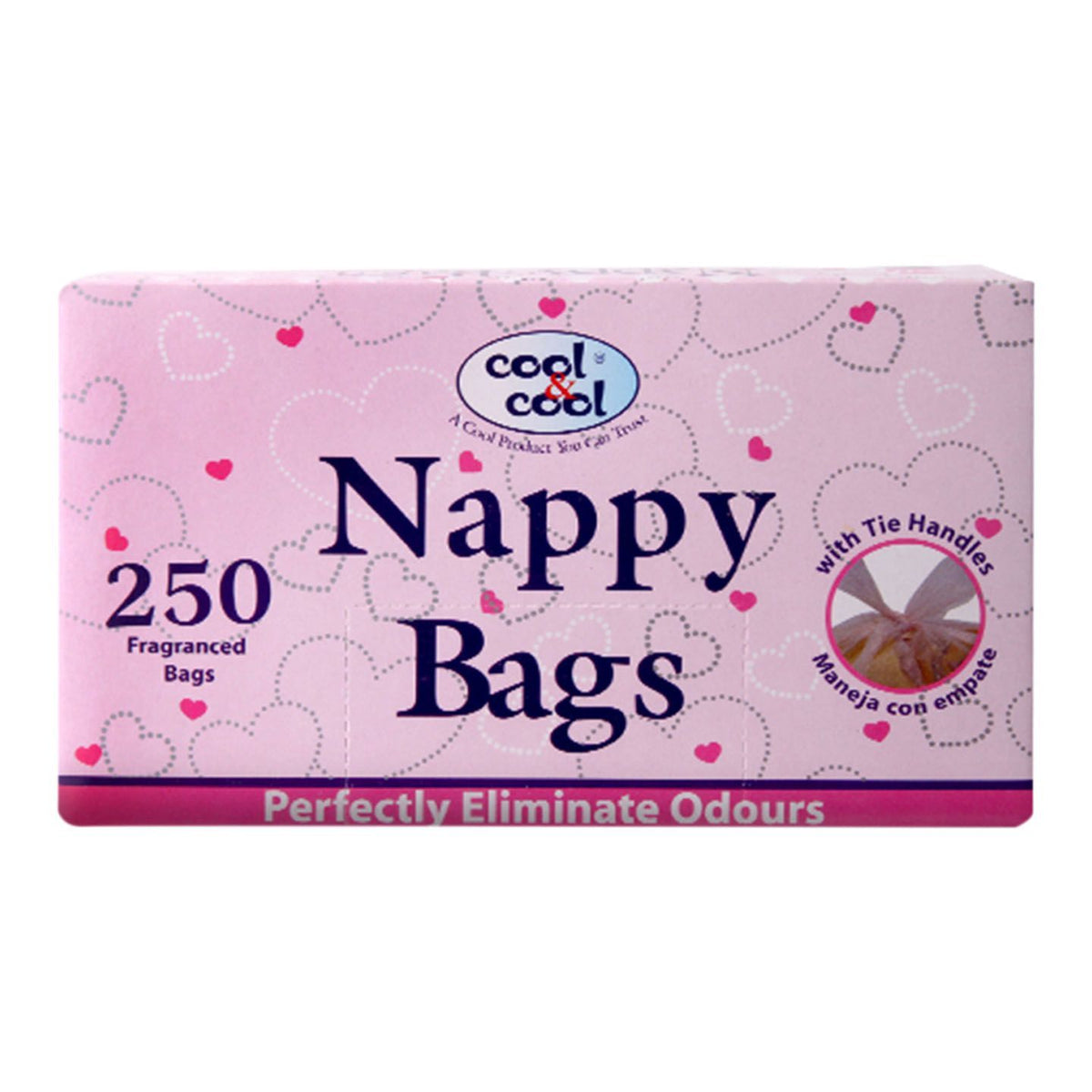 Cool & Cool Nappy Bags Small 250 Piece Pack