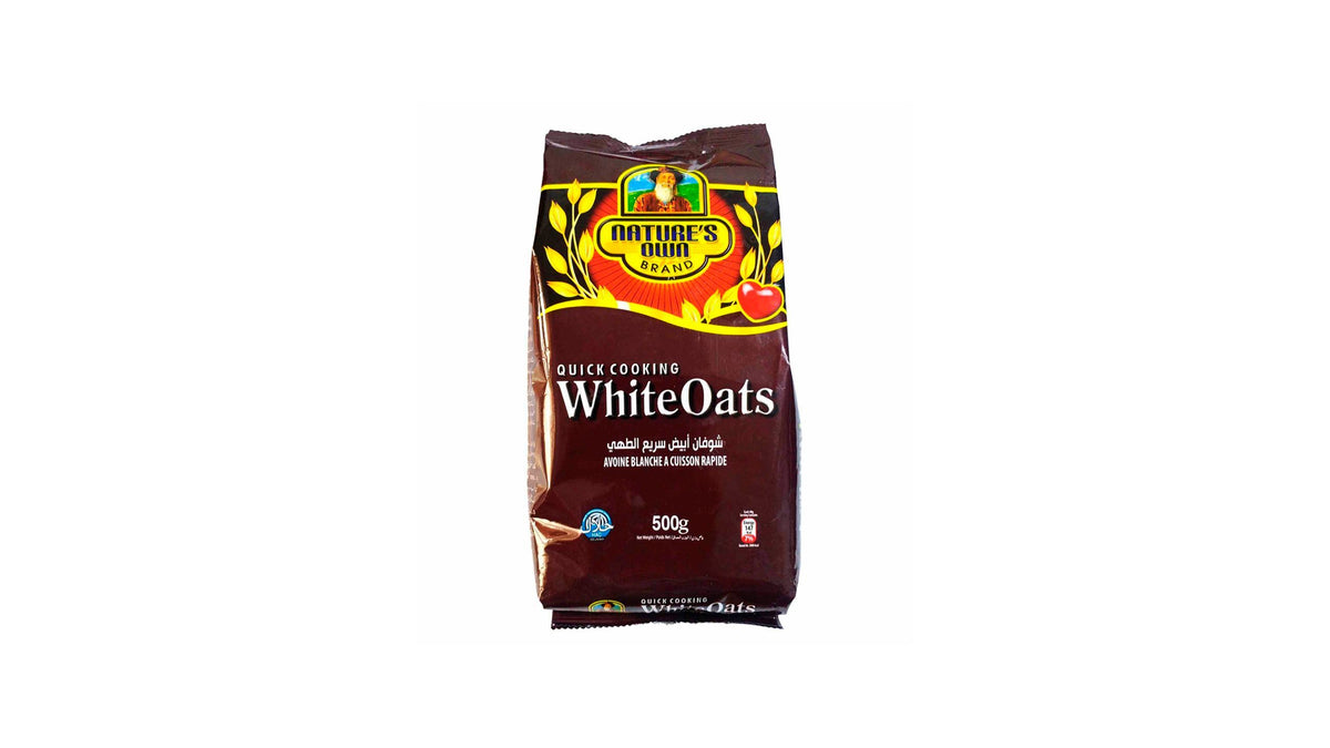 Nature's Own White Oats Pouch 500g