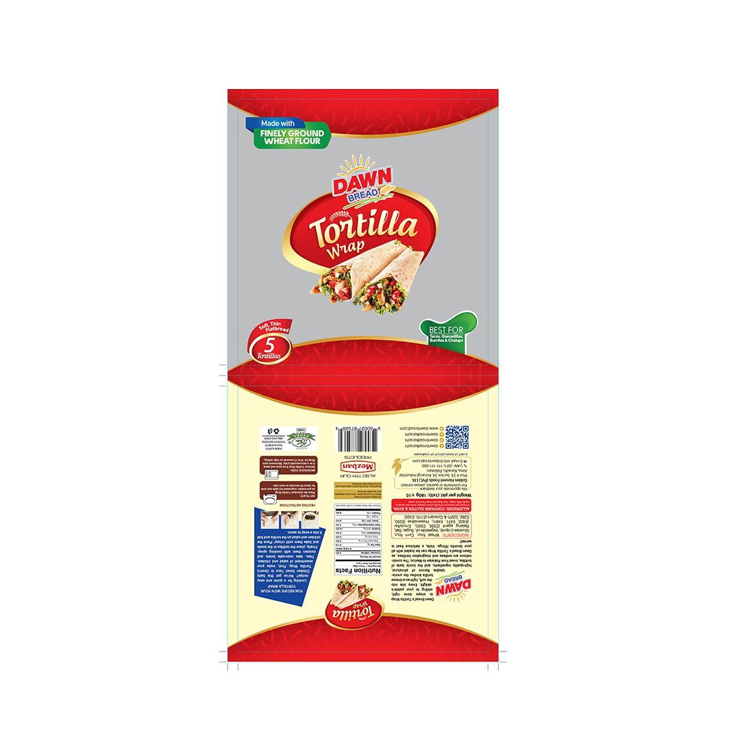 Dawn Tortilla Wrap 5 Piece