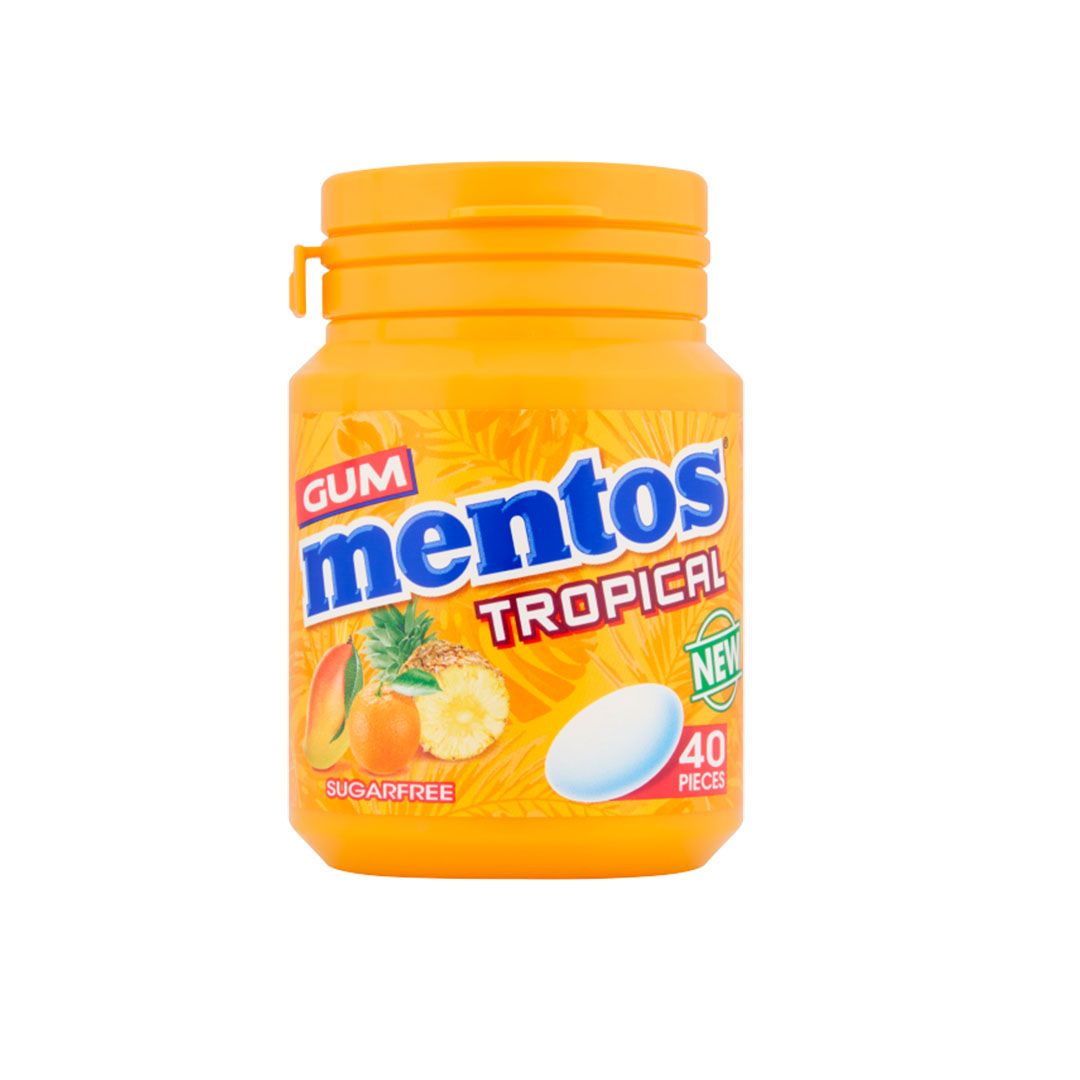 Mentos Bottle Tropical 40 Pieces