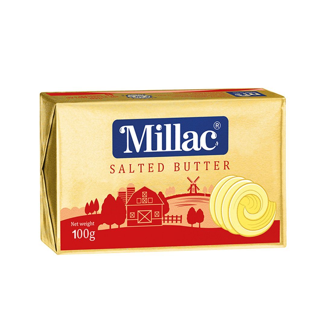 Millac Butter Salted 100g