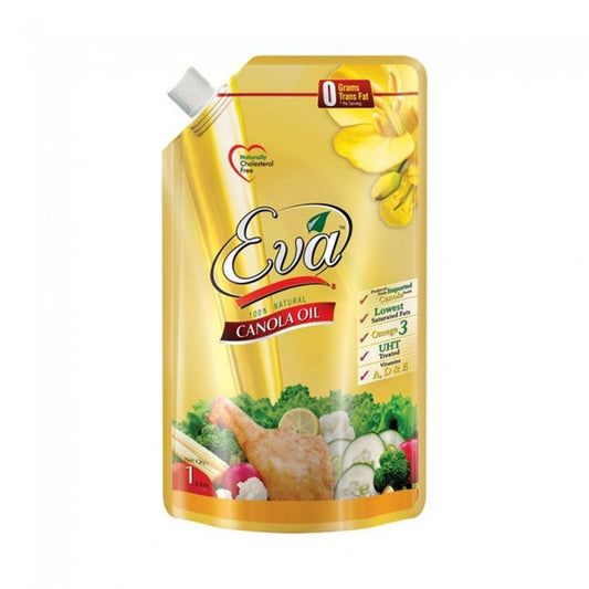 Eva Canola Oil Standup Pouch 1L