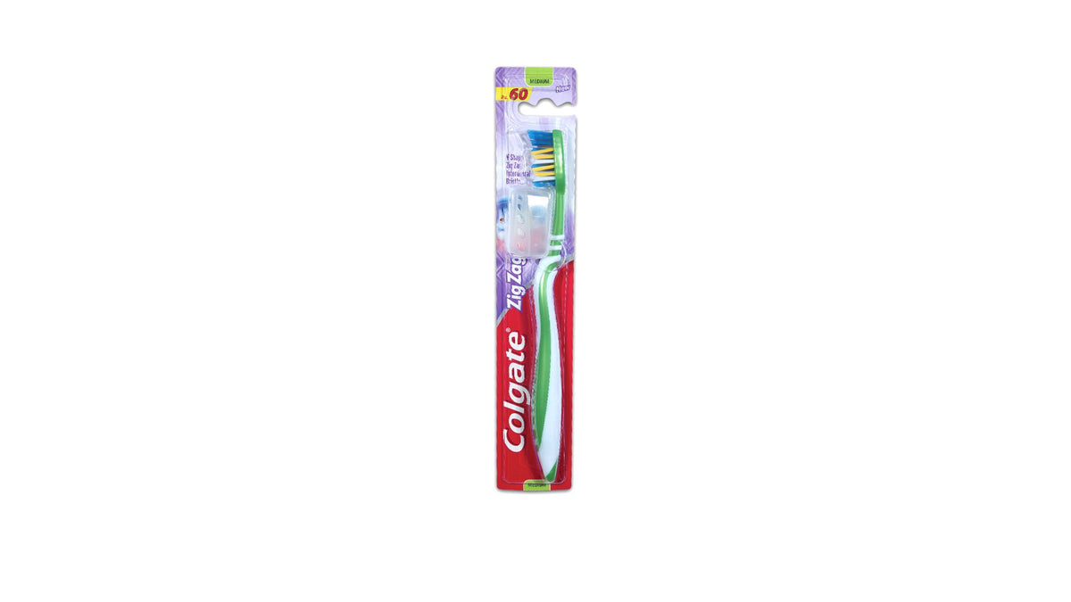 Colgate Toothbrush Zig Zag Plus Medium 1 Piece