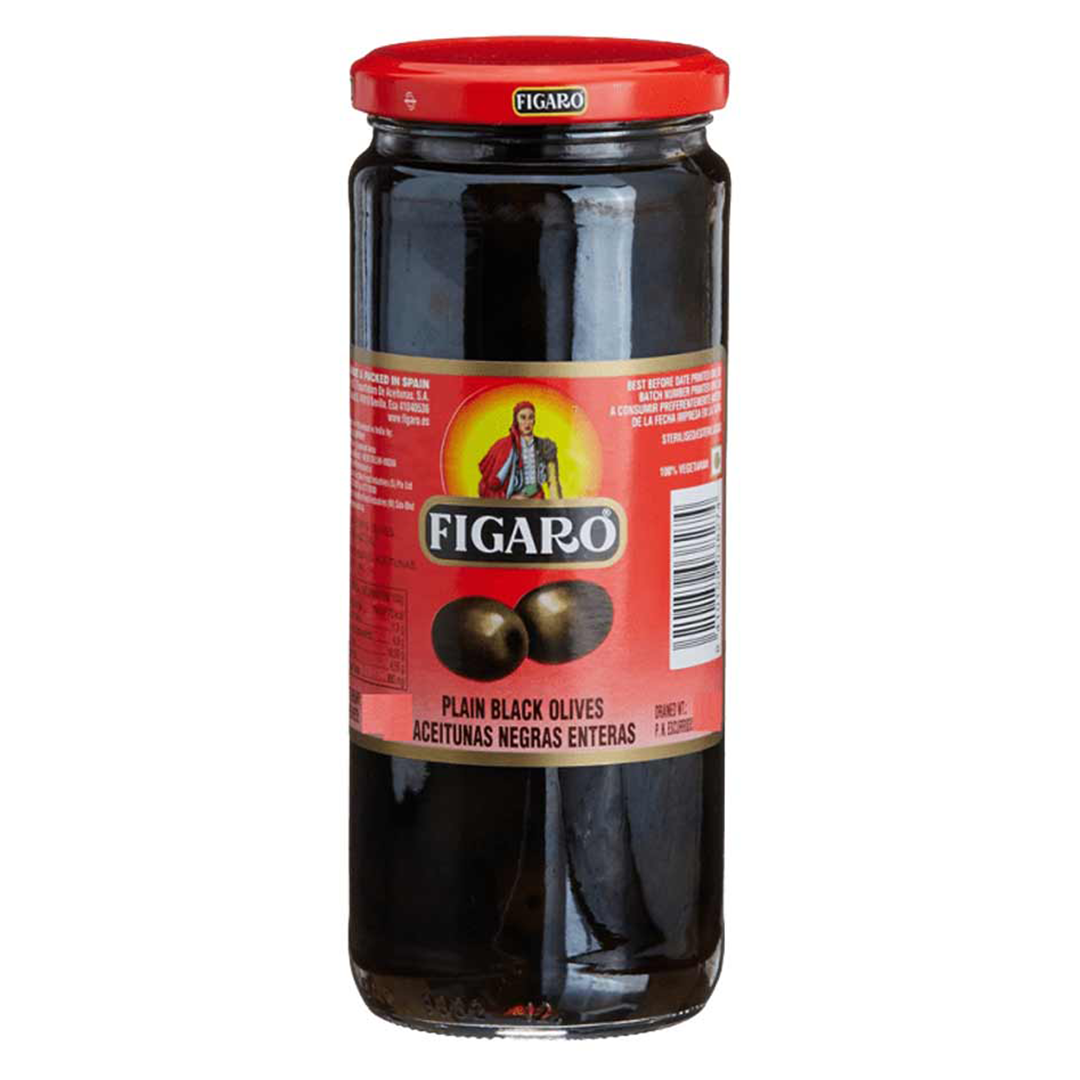 Figaro Black Olives Pitted Imported 240g