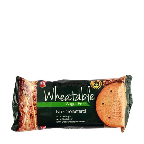 Lu Wheatable Sugar Free Biscuit Half Roll 57g