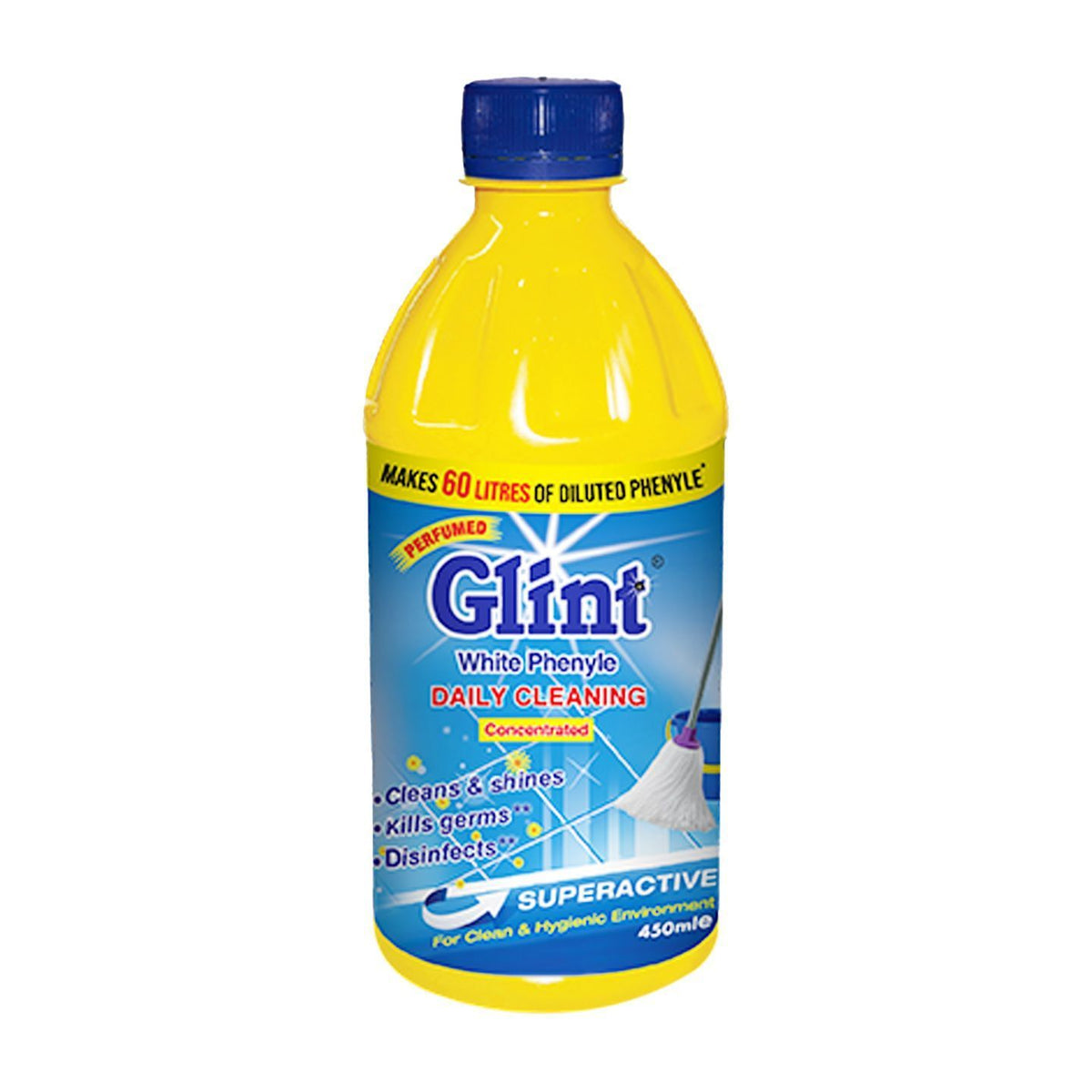 Glint White Phenyle 450ml