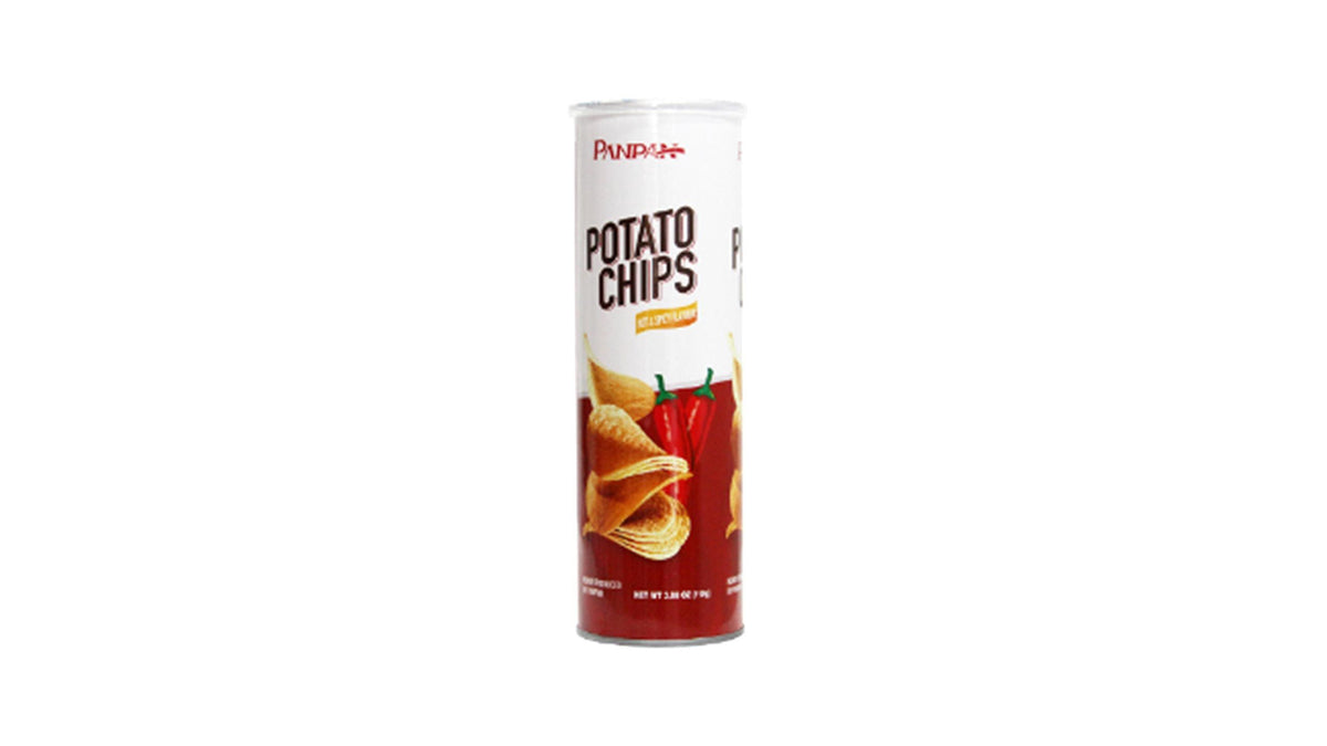 Panpan Potato Chips Hot & Spicy Flavour 110g