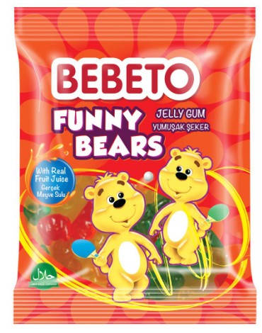 Bebeto Jelly Funny Bunny 80g