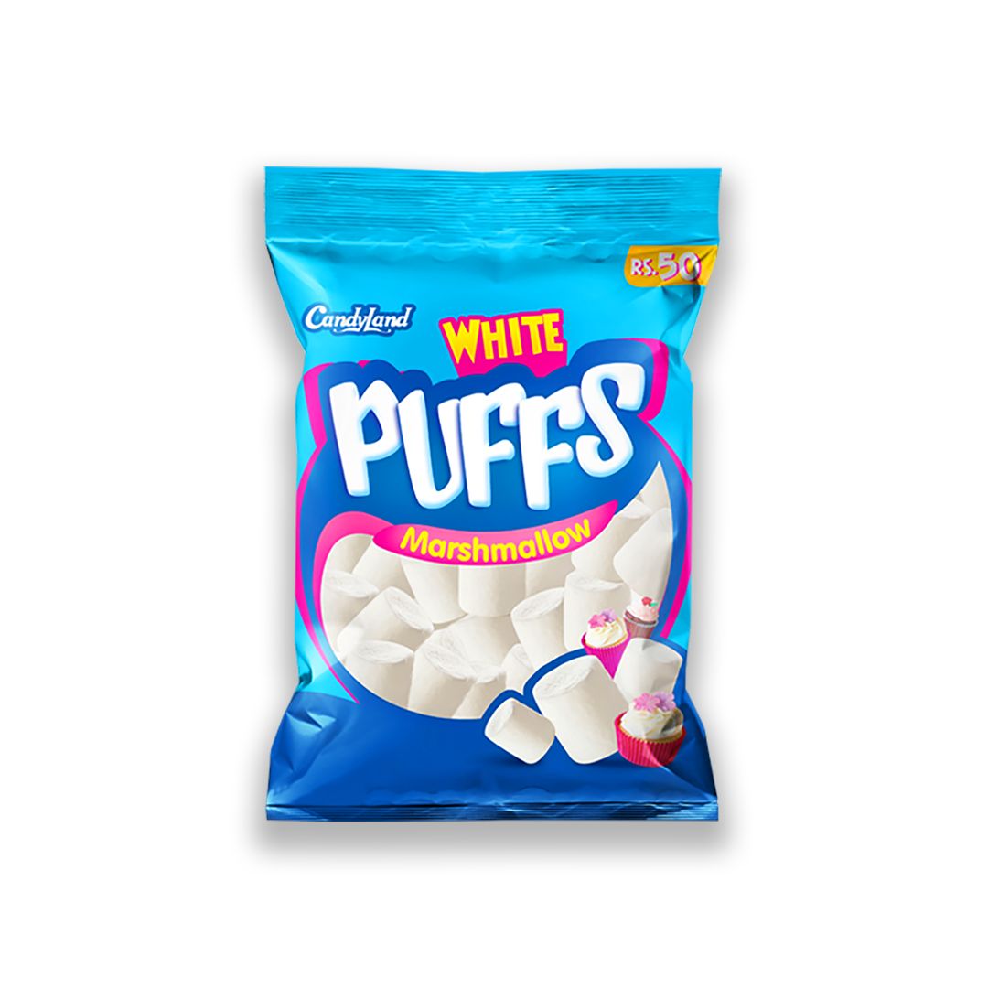 Candyland Marshmallow Puff White150g