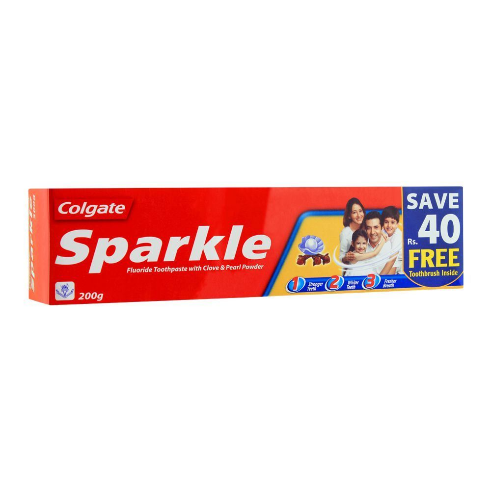 Colgate Sparkle Toothpaste Brush Packet 200g