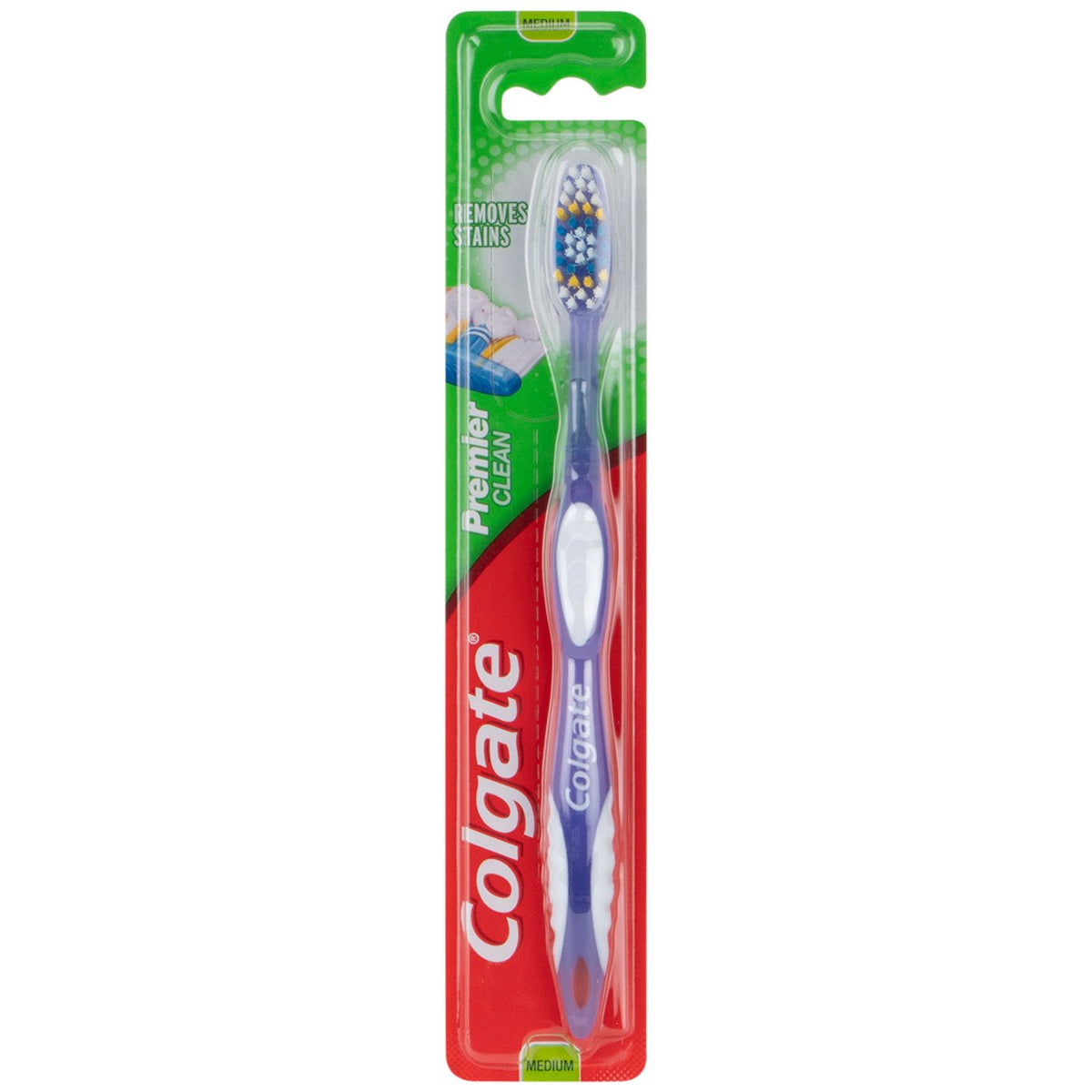 Colgate Premier Clean Toothbrush Medium 1 Piece