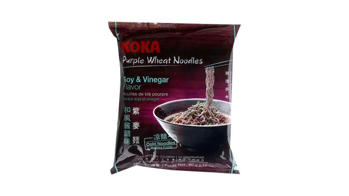 Koka Instant Noodles Purple Wheat Soy & Vinegar 60g