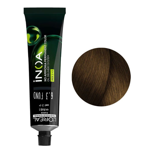 L'Oreal Professionnel Inoa No Ammonia Permanent Hair Colouring Cream 6.3 Dark Golden Blonde 100g