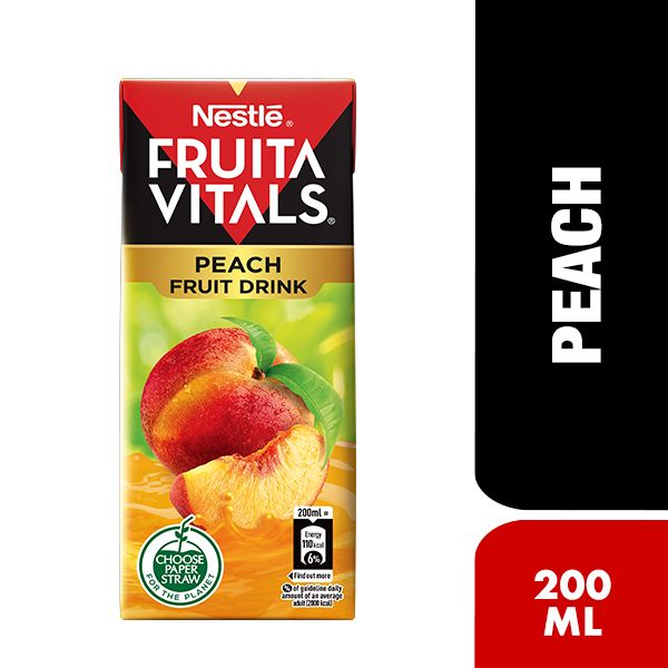 Nestle Fruita Vitals Juice Peach 200ml
