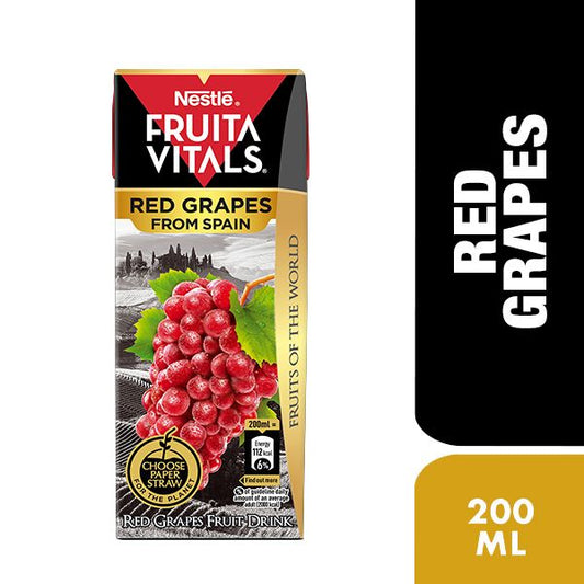 Nestle Fruita Vitals Juice Red Grapes Gold Range 200ml