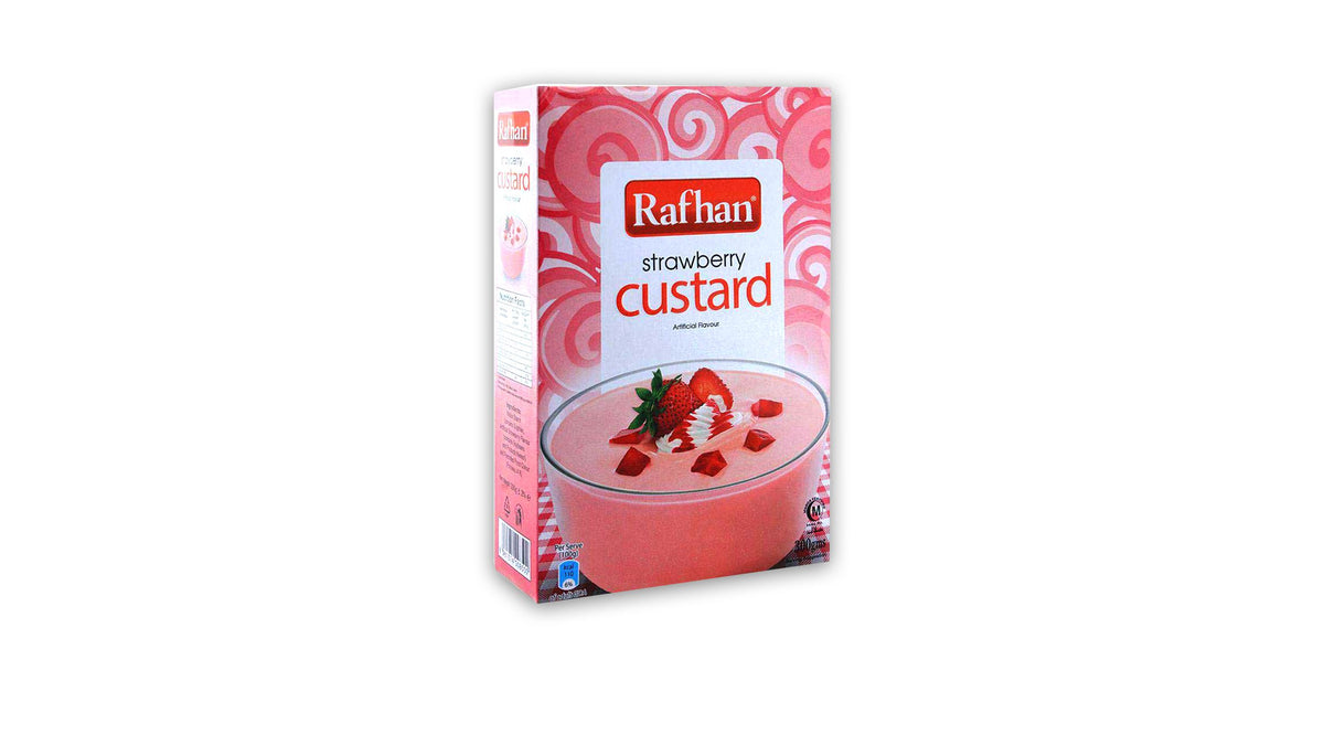 Rafhan Strawberry Custard 275g