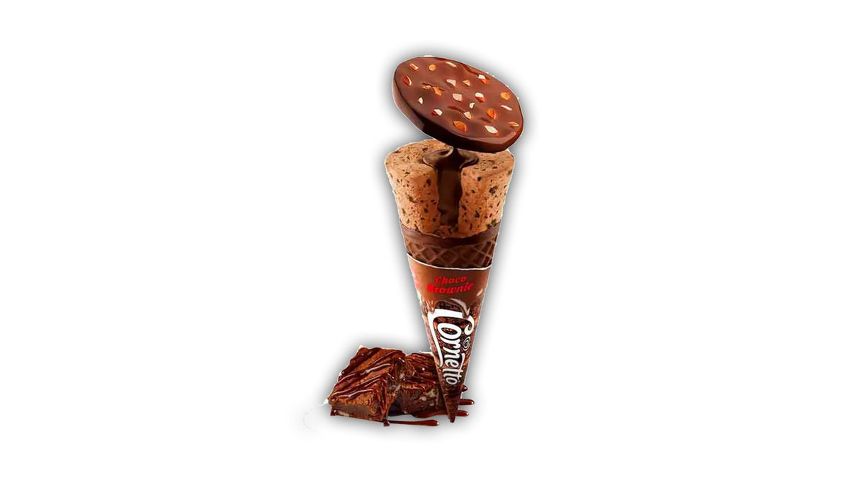 Wall's Cornetto Brownie Disc Cone 100ml