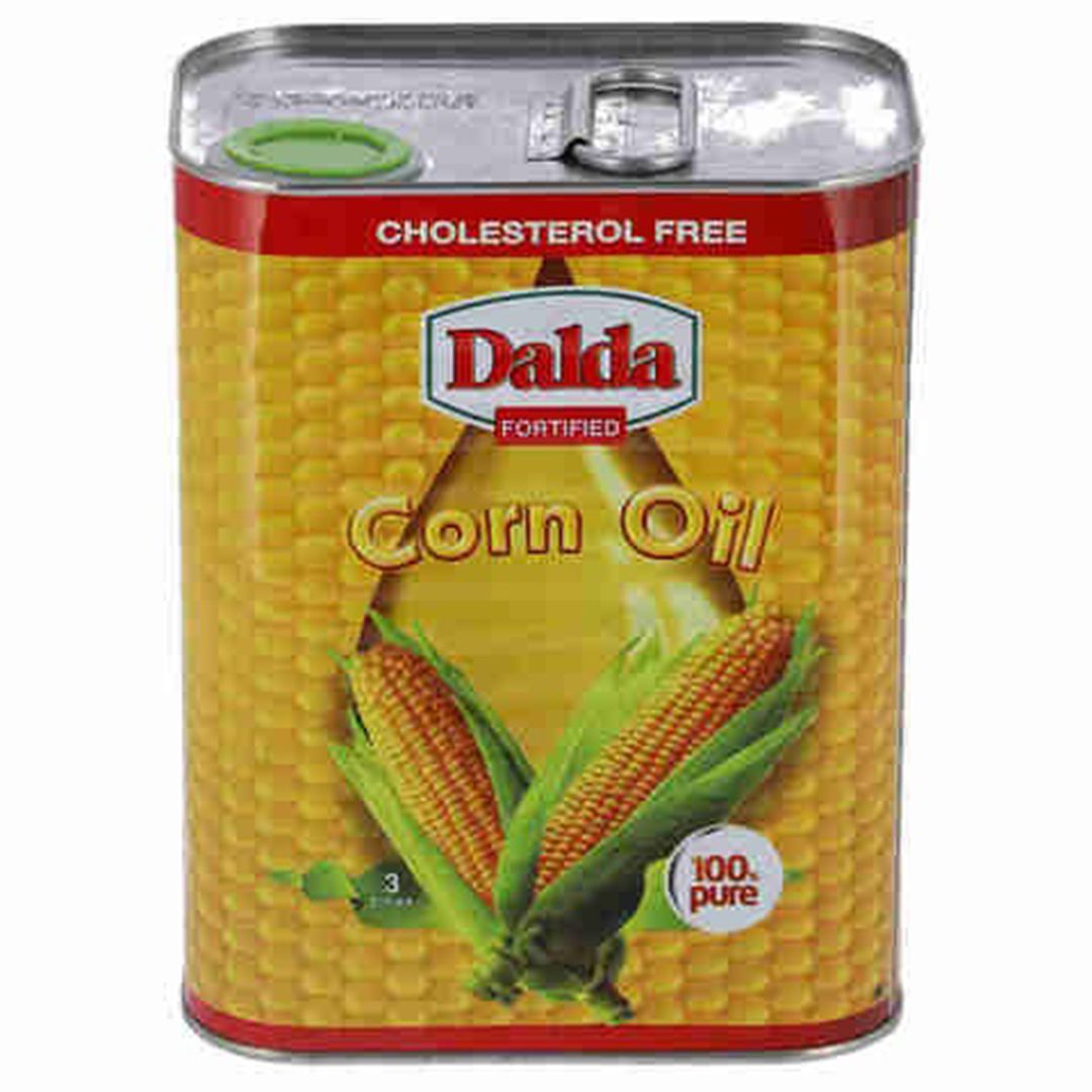 Dalda Corn Oil Tin 3L