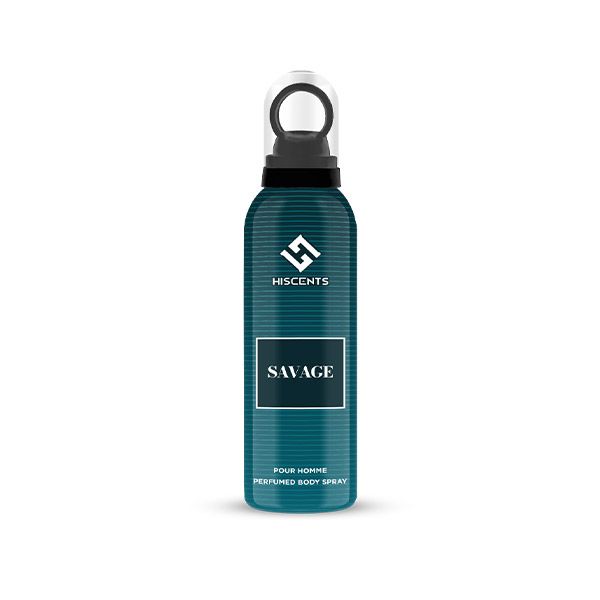 Hiscents Savage Body Spray 200ml