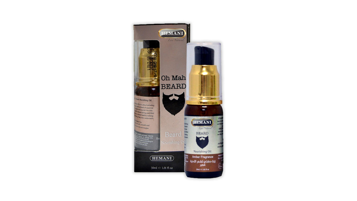 Hemani Beard Nourishing Oil Amber Fragrance 30ml