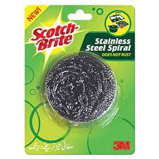 Scotch Brite Dish Wash Spiral (3m) 1 Unit