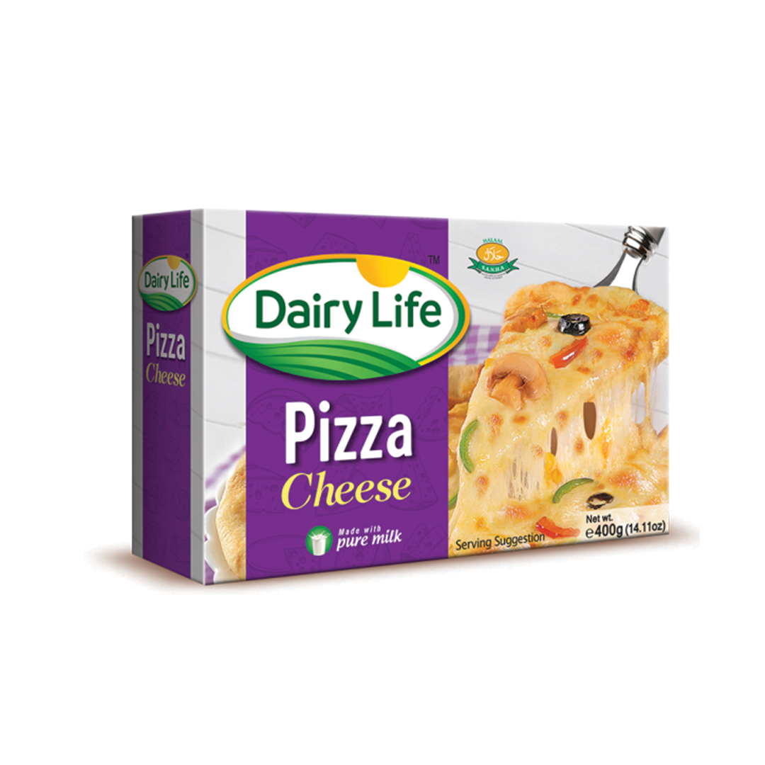 Dairy Life Pizza Cheese Block 400g