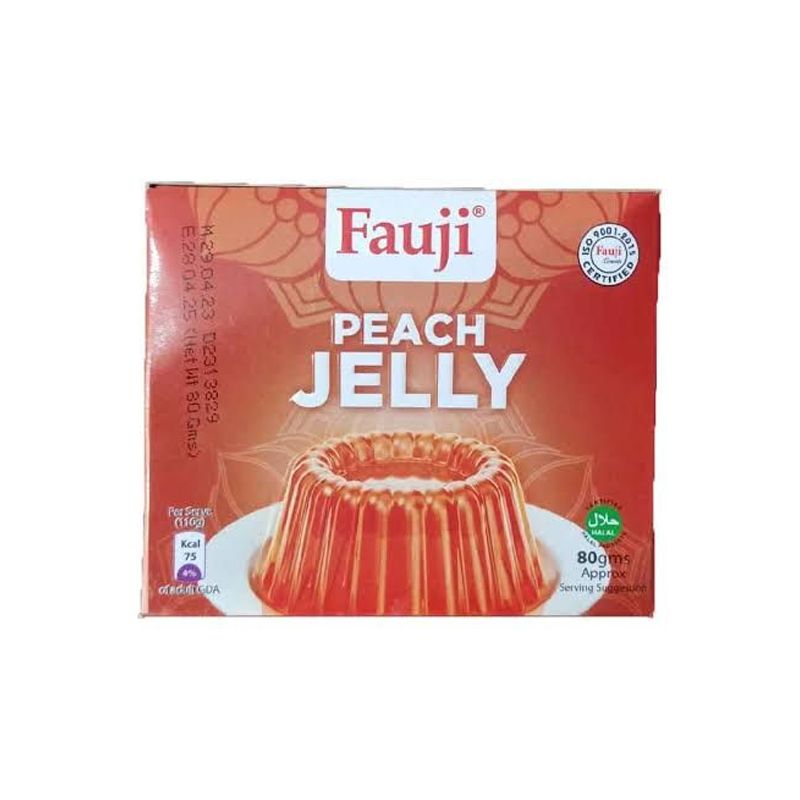 Fauji Peach Jelly 80g