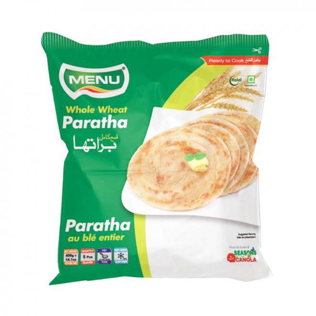 Menu Whole Wheat Paratha (5 Pieces) 400g