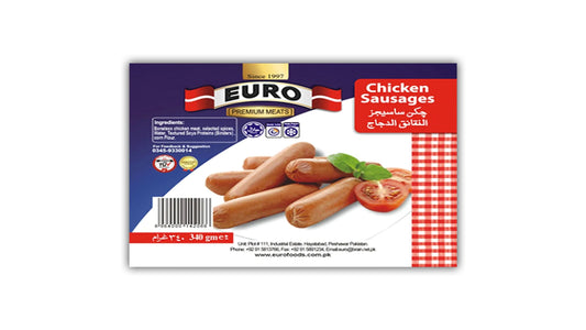 Euro Chicken Sausages 340g