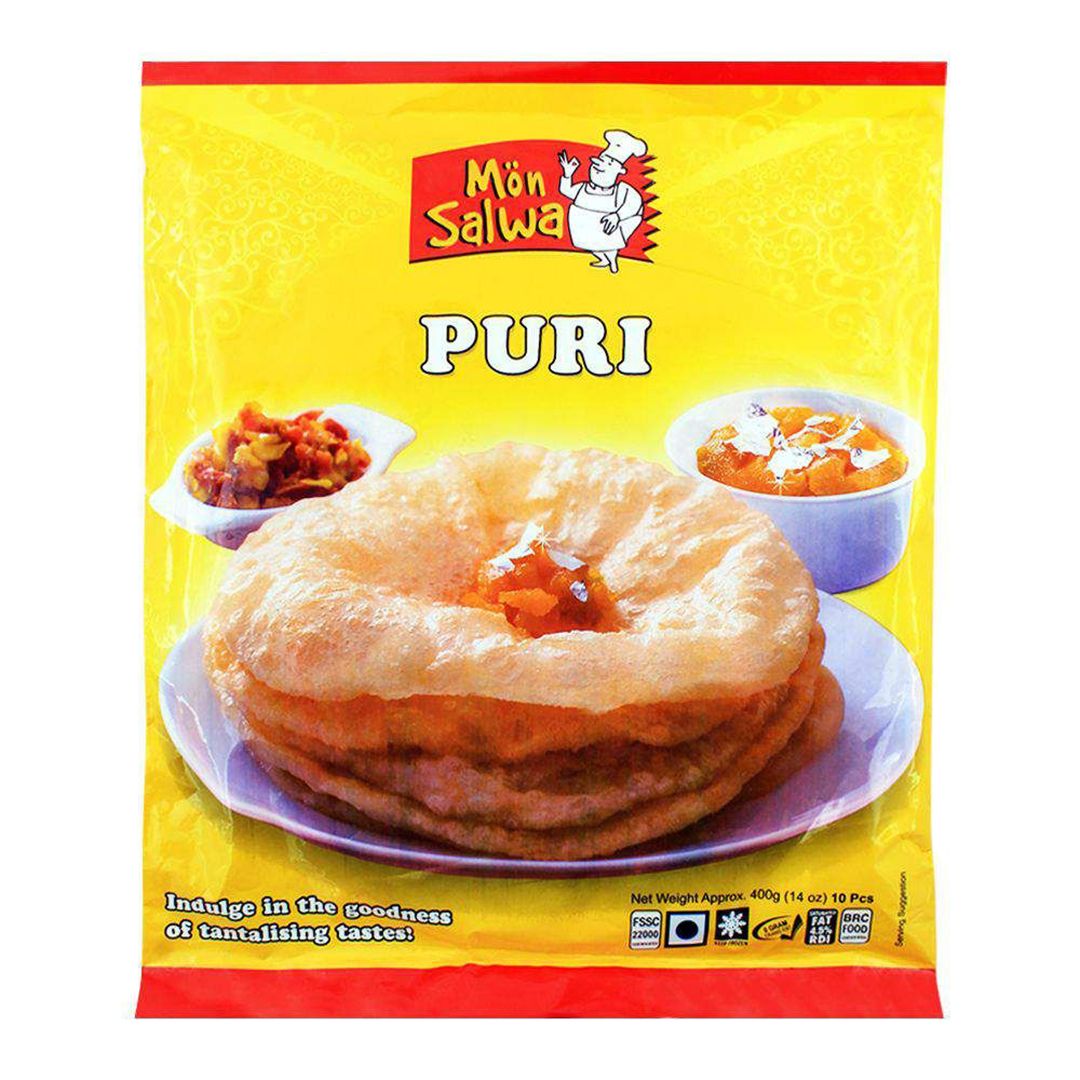 Mon Salwa Puri (10 Pieces) 400g