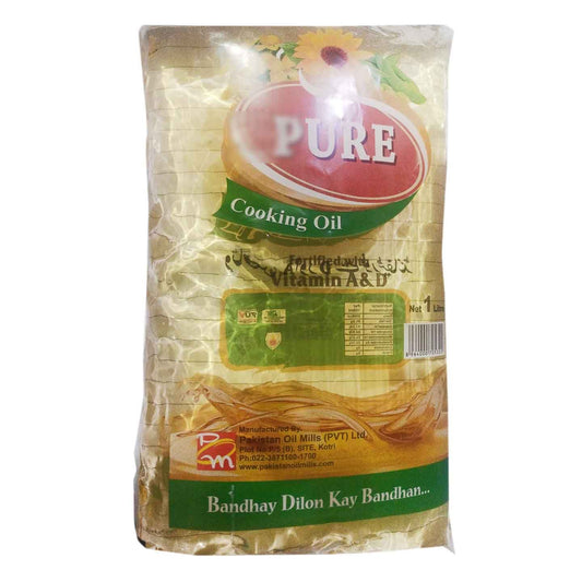 Pure Cooking Oil Pouch 1L