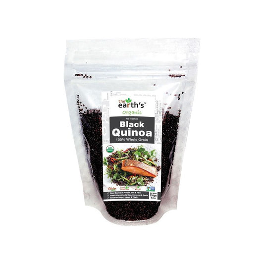 The Earth's Black Quinoa 125g