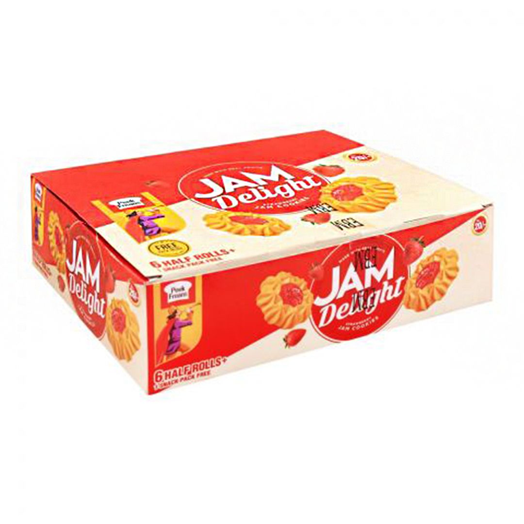Peek Freans Jam Delight Half Roll 6 Packets