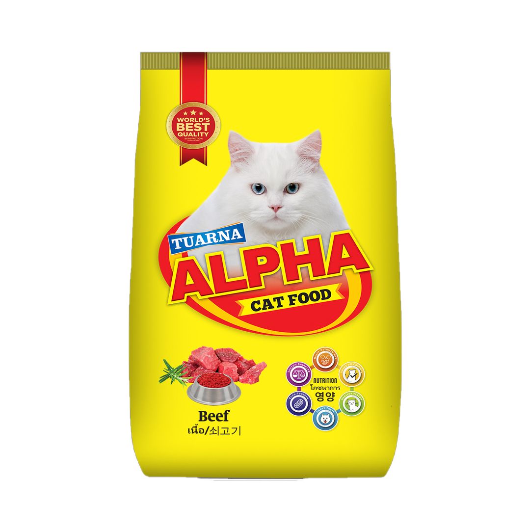 Alpha Cat Food Beef 450g