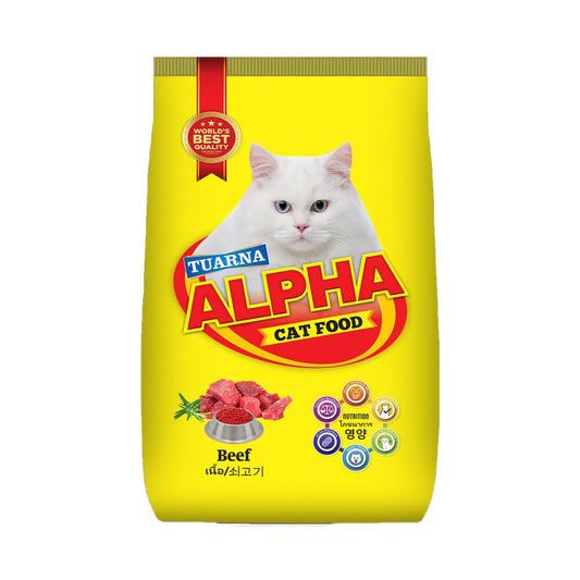 Alpha Cat Food Beef 450g