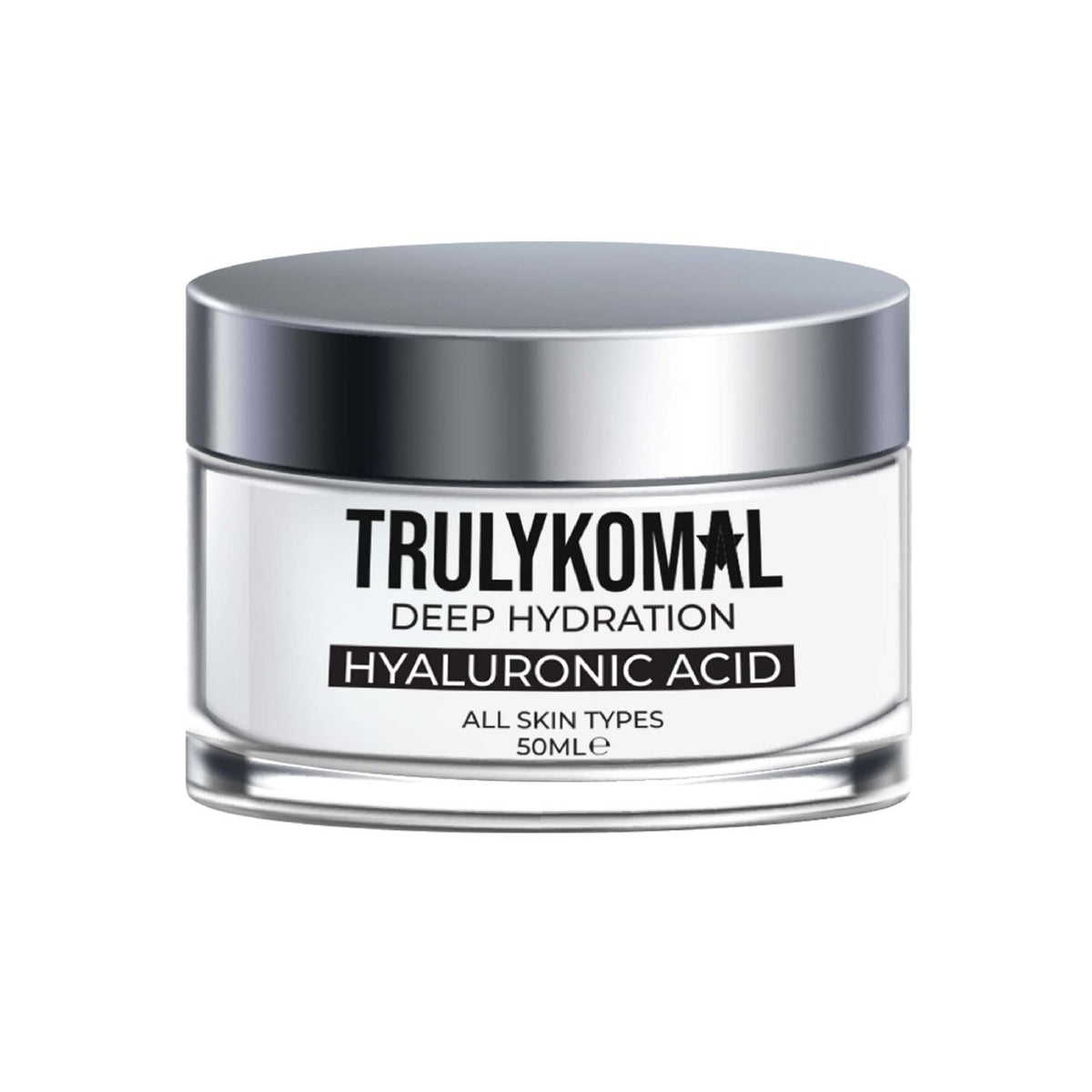 Truly Komal Flawless Hyaluronic Acid Deep Hydration Moisturiser 50ml