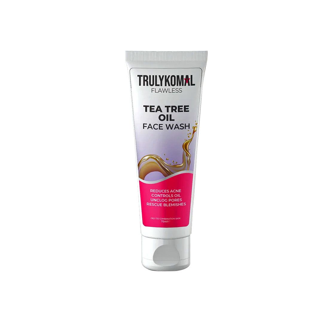 Truly Komal Tea Tree  Pharmaceutical, Skin Care Wash 75ml